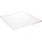 Plymor Clear Acrylic Square Standard-Edge Display Base, 8" W x 8" D x 0.25" H